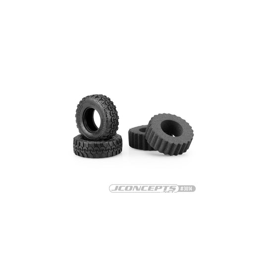 JCO3014-02 - JConcepts Hunk - Scale Country 1.9&quot; (3.93&quot; OD) - Green / Super Soft Compound - 2pc.