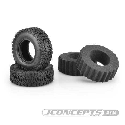 JCO3114-02 - JConcepts Bounty Hunters - 3.93&quot; O.D. - Scale Country - Green  / Super Soft Compound - 2pc.