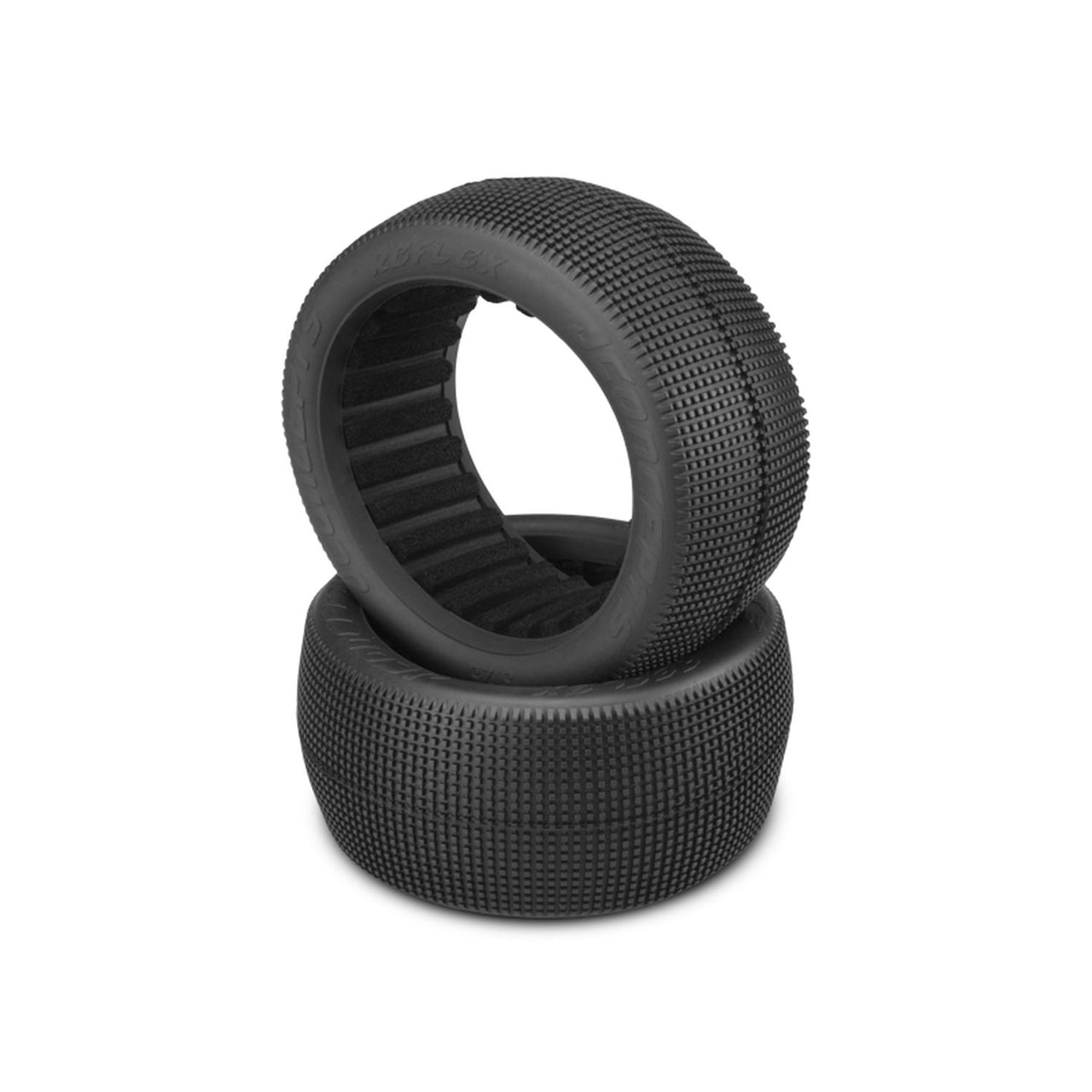 JCO3125-03 - JConcepts Reflex - 8th Scale Truck Tires - A2 / Medium Soft Compound long wear - 2pc.