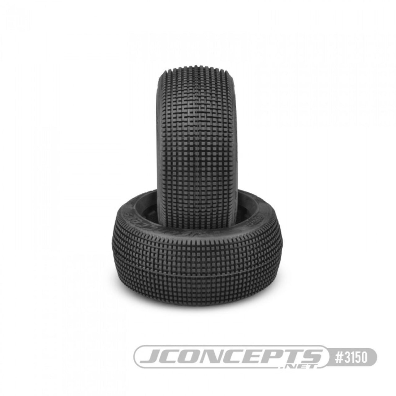 JCO3150-O2O2 - JConcepts Blockers - 8th Scale Buggy Tire - O2 / Medium Compound long wear
