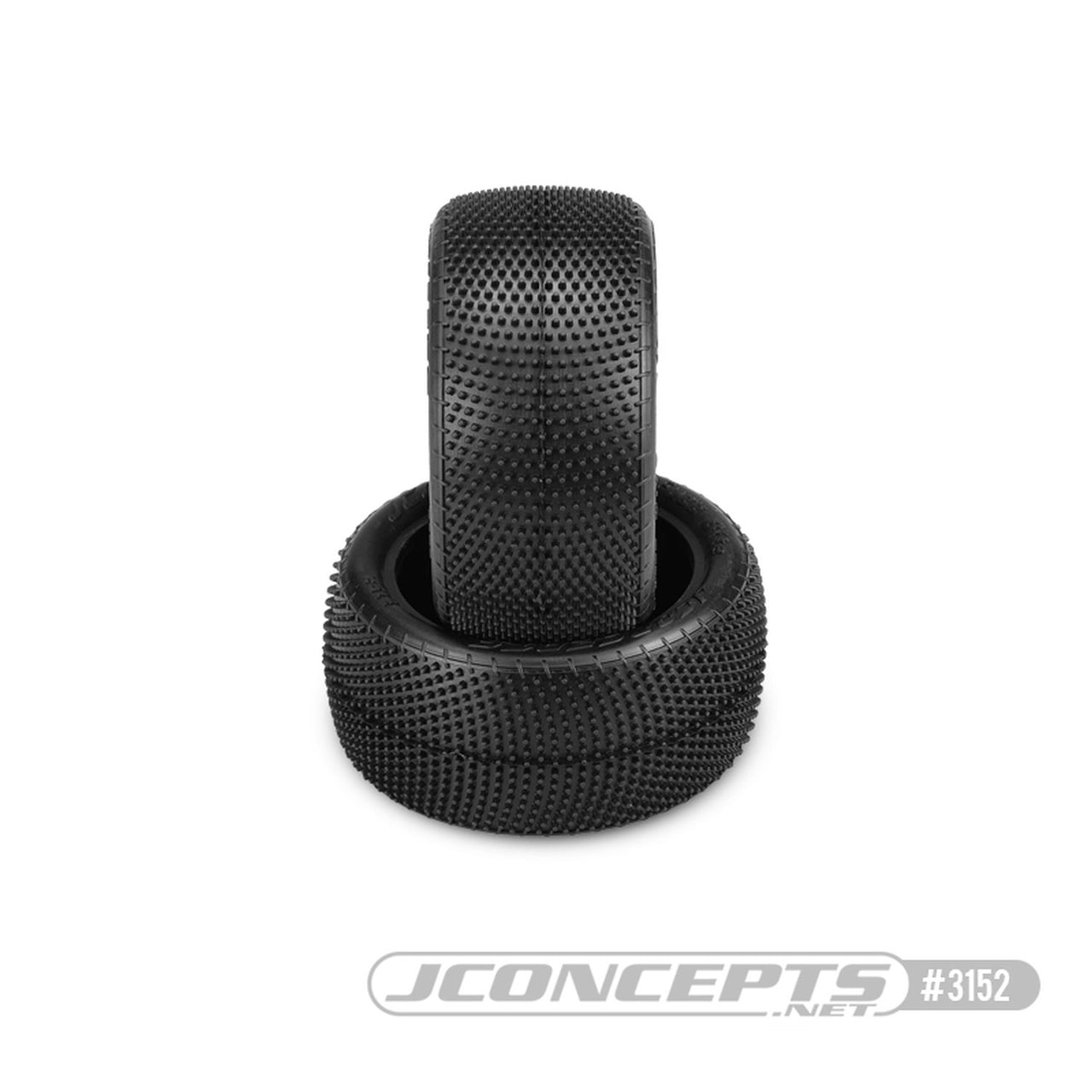 JCO3152-010 - JConcepts Fuzz Bite LP - 2.2&quot; Rear Tire - Pink / Medium Soft Compound