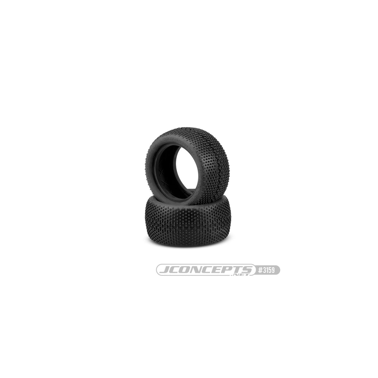 JCO3159-02 - JConcepts Double Dees V2 - 2.2&quot; Buggy Rear - Green / Super Soft Compound