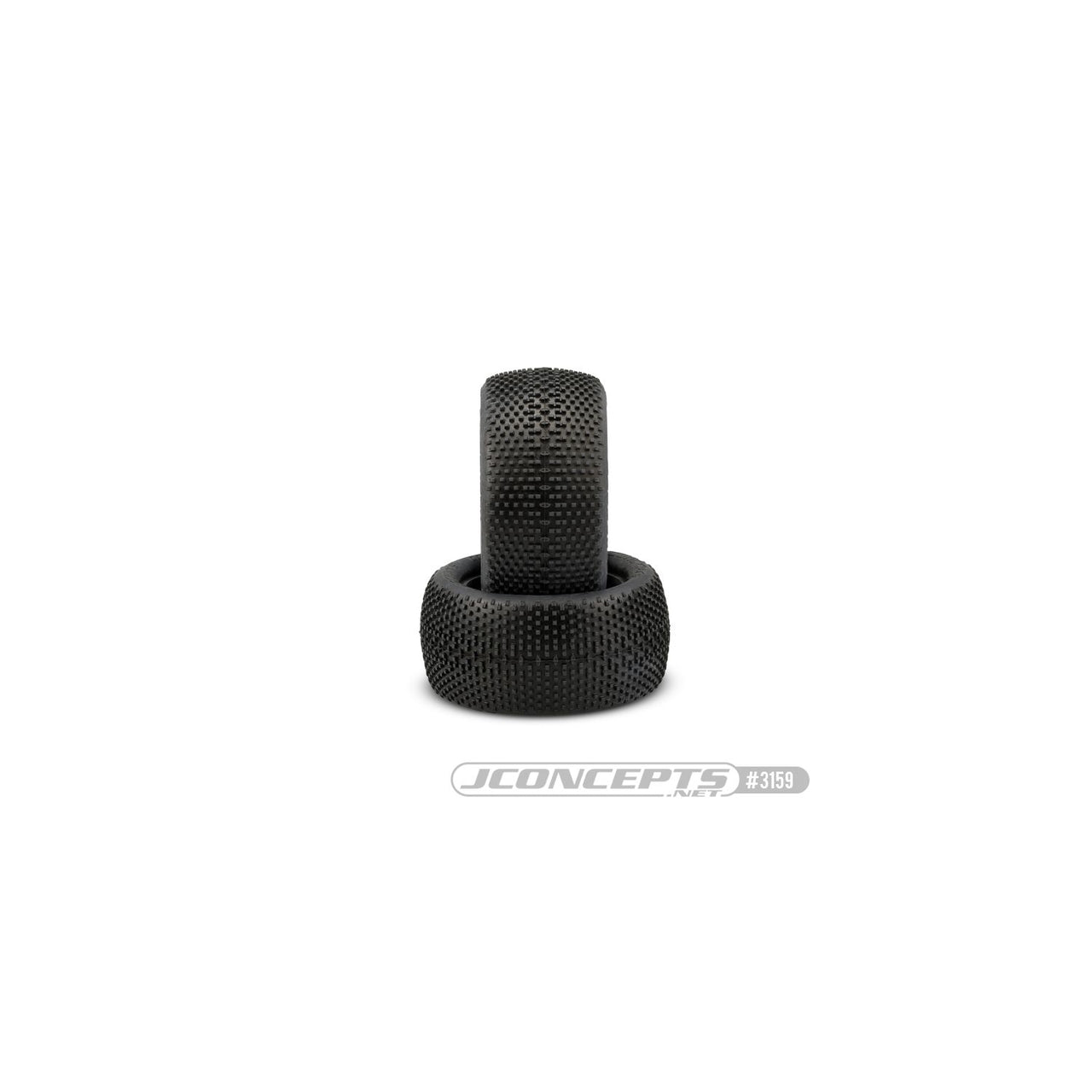 JCO3159-02 - JConcepts Double Dees V2 - 2.2&quot; Buggy Rear - Green / Super Soft Compound