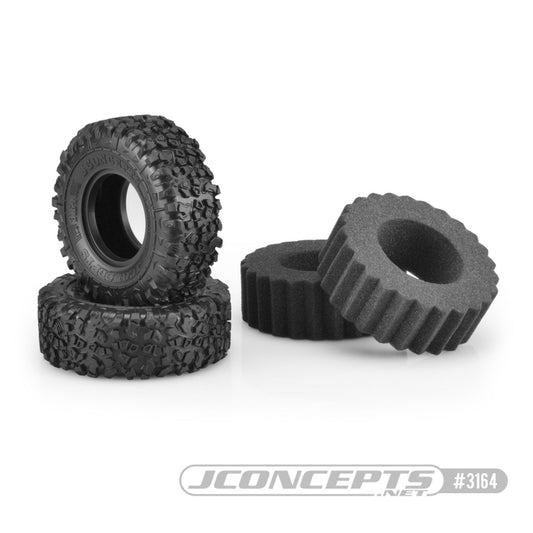 JCO3164-02 - JConcepts Landmines - 4.19&quot; O.D. - Scale Country - Green / Super Soft Compound