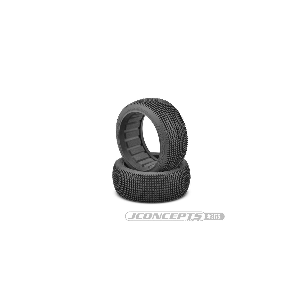 JCO3175-01 - JConcepts Stalkers - 1/8th Buggy Tire - Blue / Soft Compound