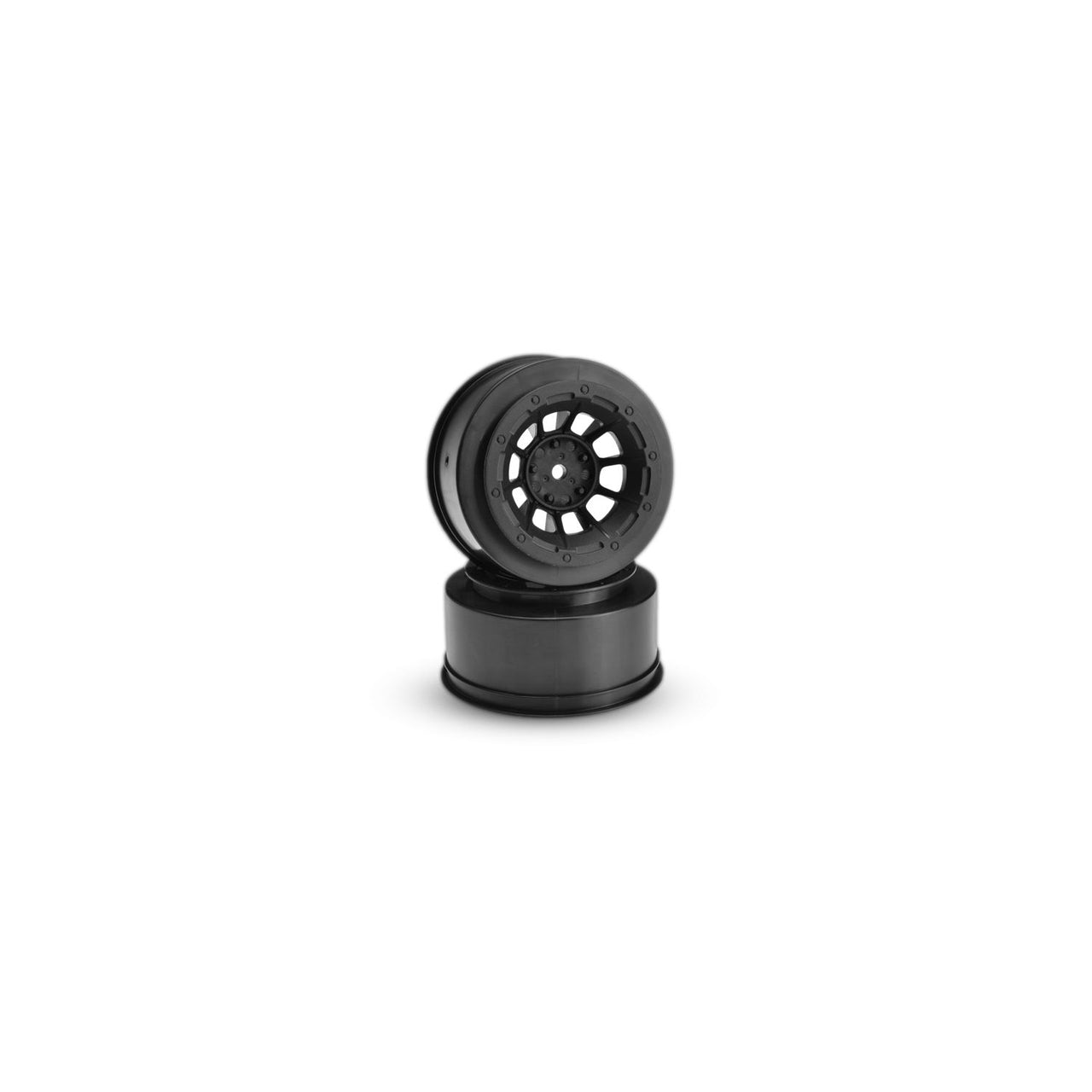JCO3350B - JConcepts Hazard - Slash Front Wheel - Black - 2pc.