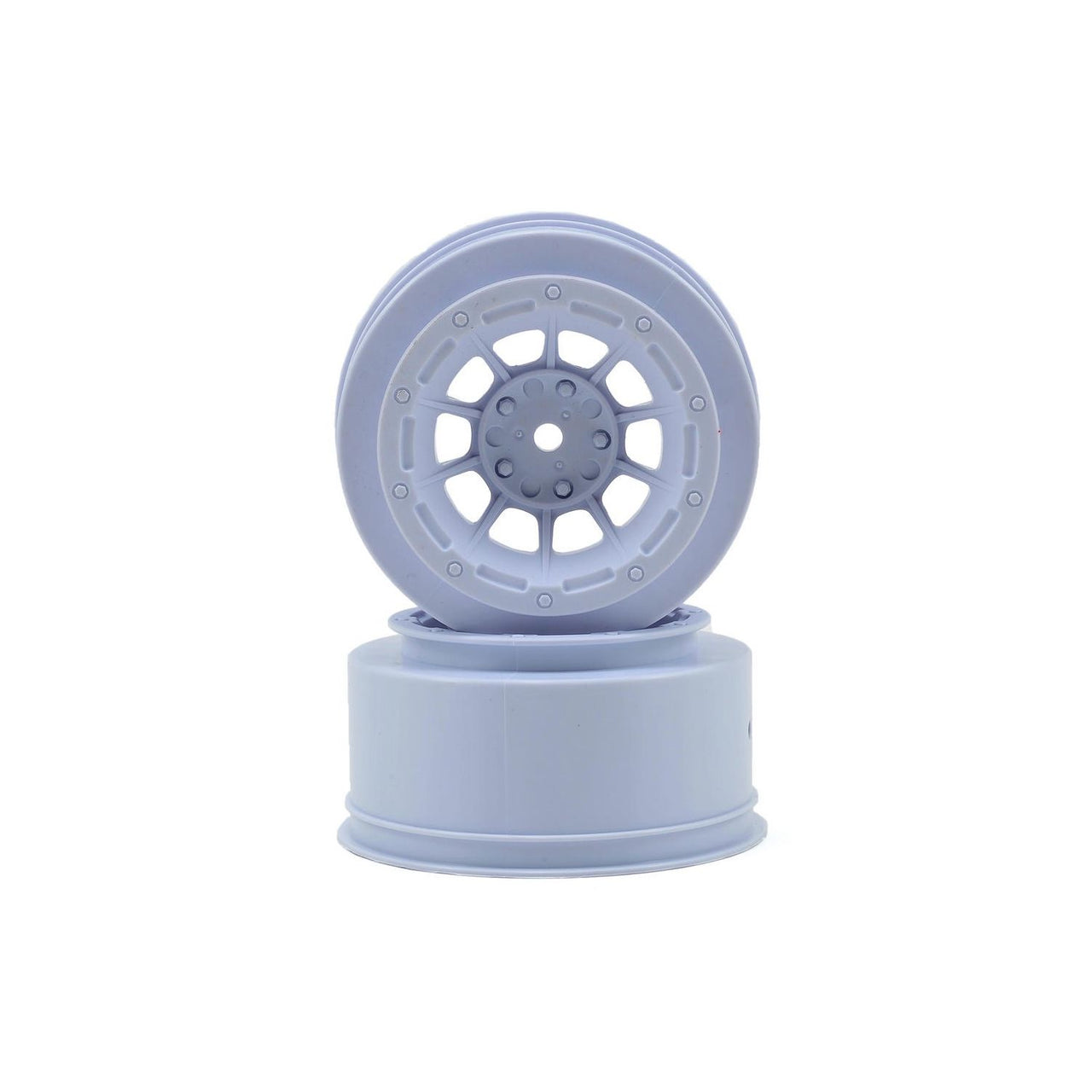 JCO3350W - JConcepts Hazard - Slash Front Wheel - White - 2pc.