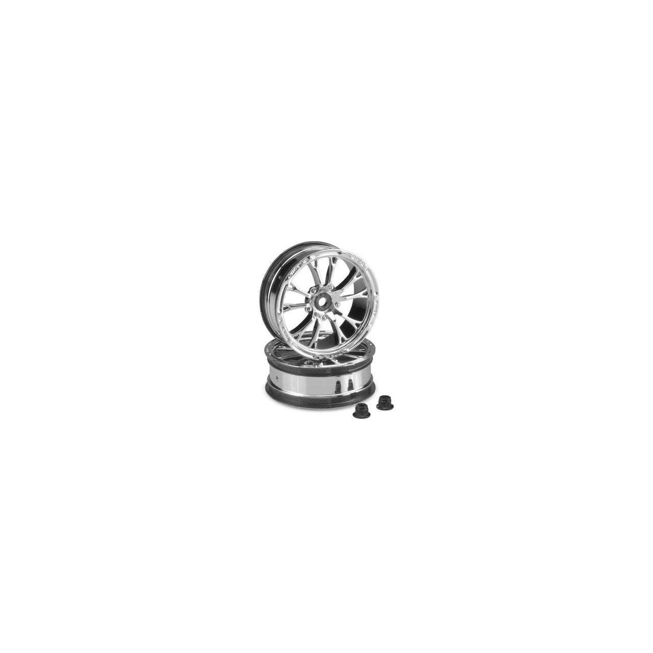 JCO3399C - JConcepts Tactic - Street Eliminator Front Wheel 2.2&quot; - Chrome - 2pc.