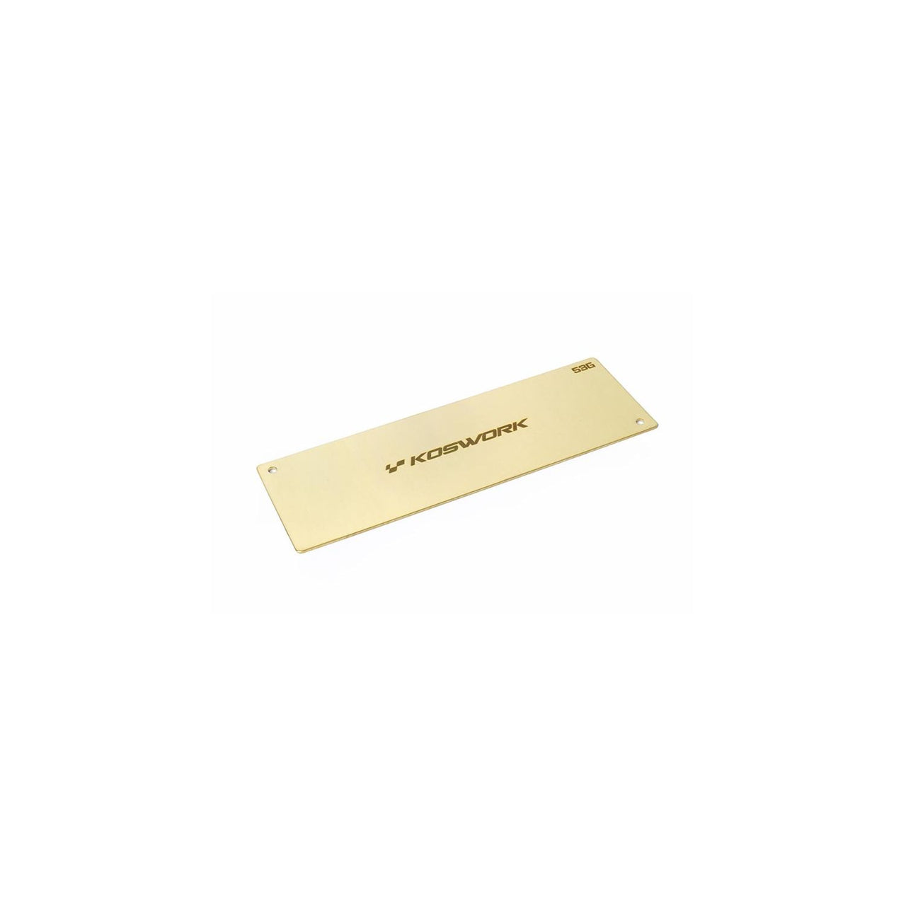 KOS04232 - Koswork 53g Stick LiPo Weight 136x46x1.0mm