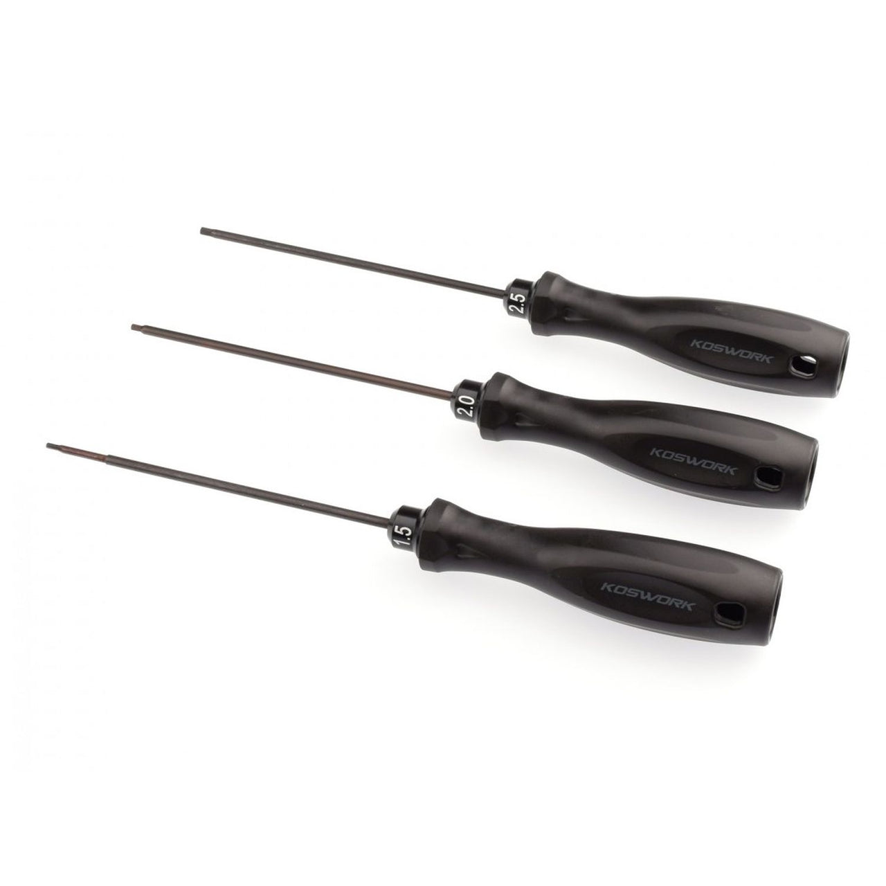 KOS13204-HSET3 - Koswork Hex Wrench Set 1.5mm, 2.0mm & 2.5mm
