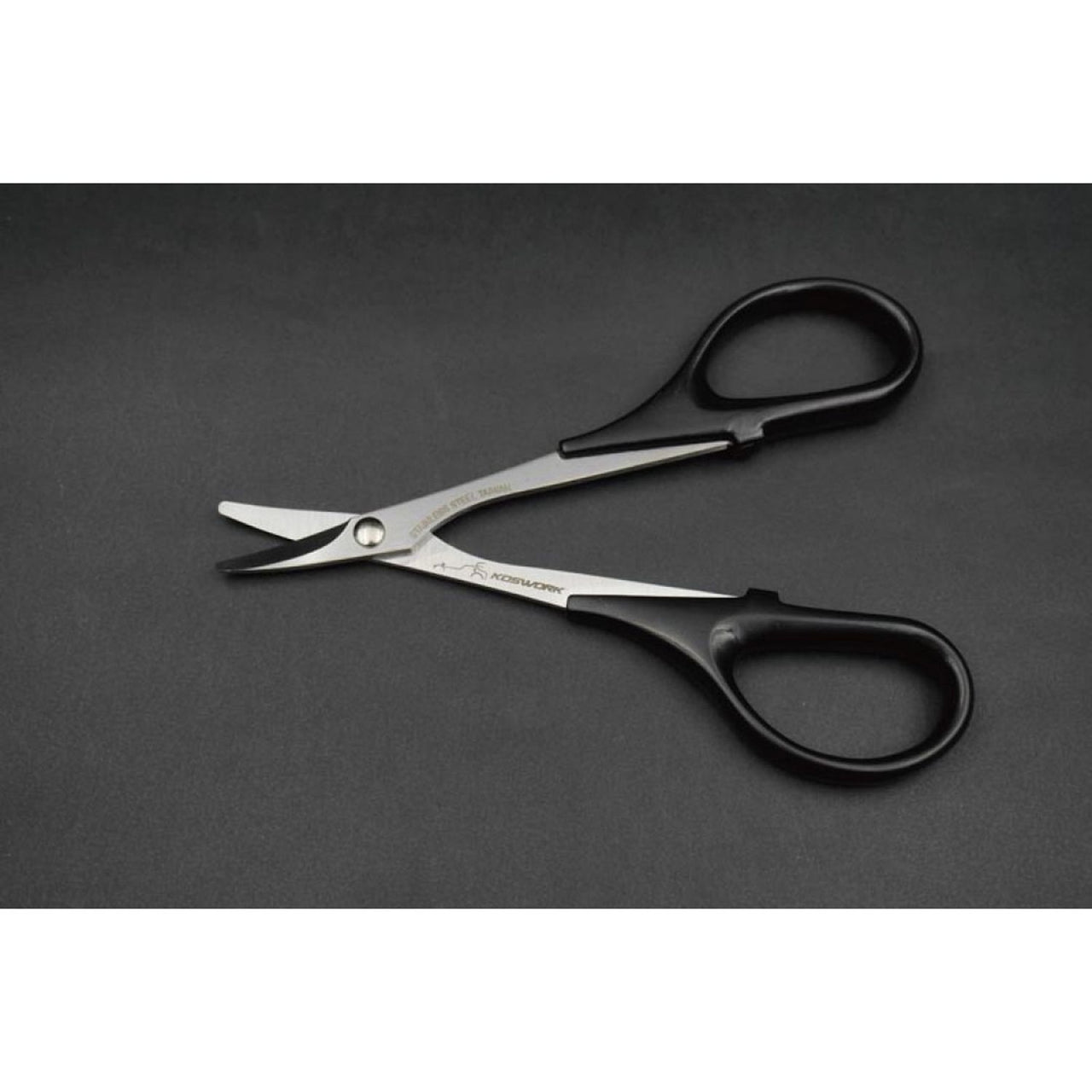 KOS13221 - Koswork Lexan Body Curved Scissors