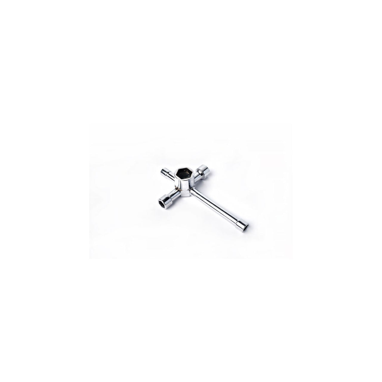 KOS13265 - Koswork Glow Plug / Clutch Nut / Wheel Nut Cross Wrench with Glow Plug Clip (7, 8, 10, 12 & 17mm)