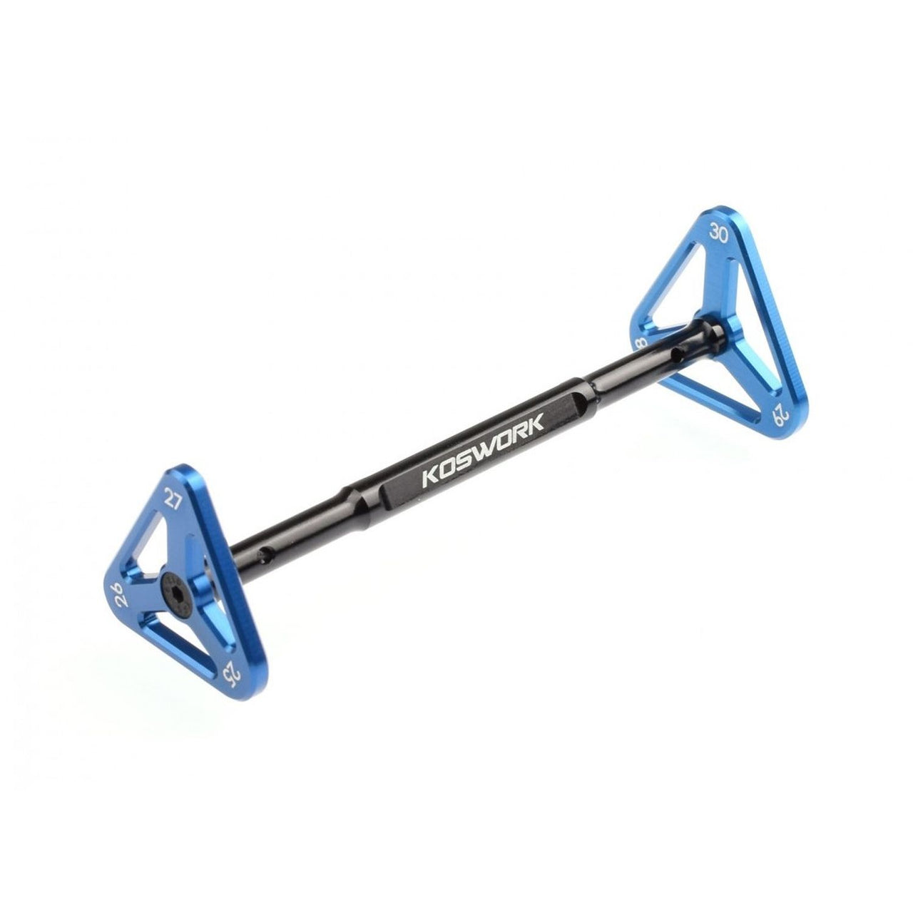 KOS13300-2528 - Koswork Alum Ride Height Gauge Set (25 - 27mm & 28 - 30mm, 1/10 SC Truck & 1/8 Buggy)