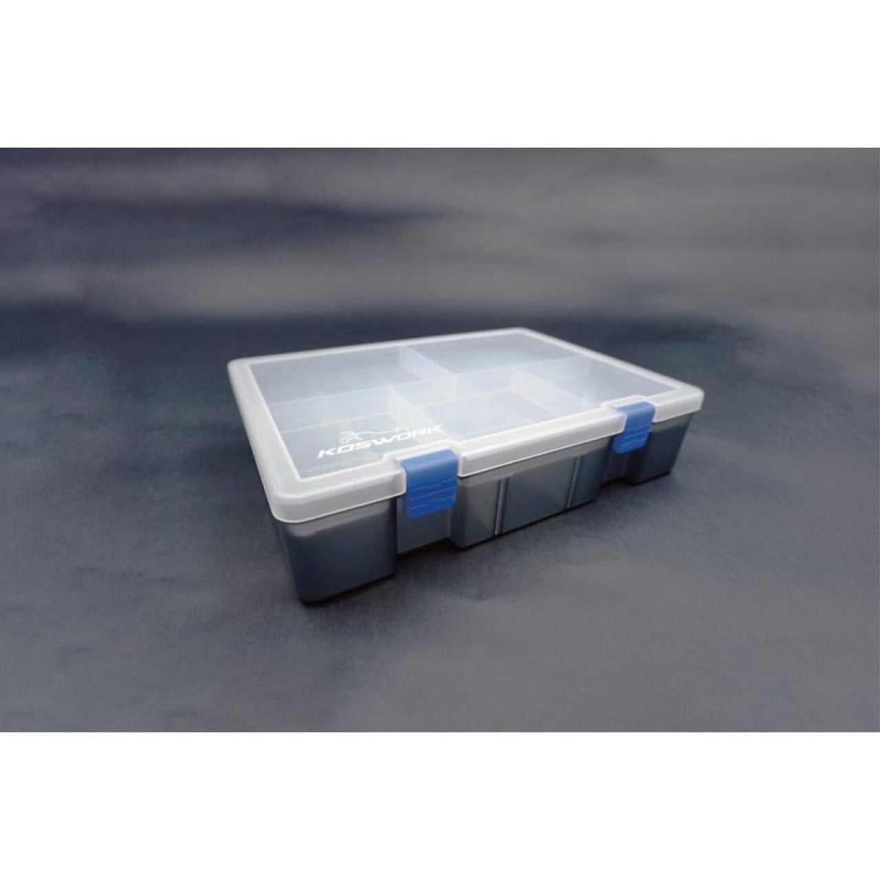 KOS32110 - Koswork Two Layer Parts Case 245x175x56mm (w/tray & partition)