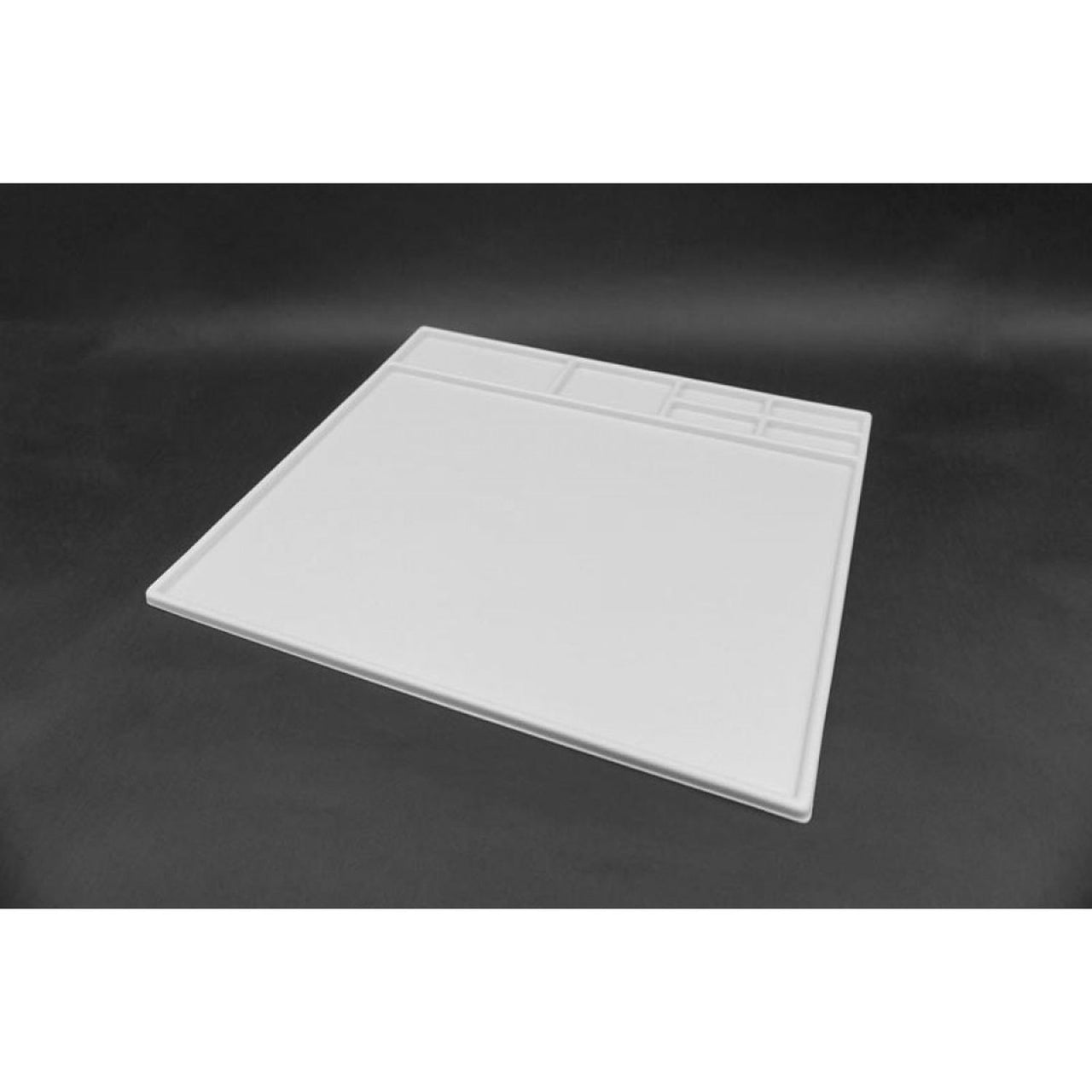 KOS32120-450W - Koswork Assembly Tray / Cleanning Tray 450x400x10mm White (1/10 M Size, 1/18, Min-Z & Mini 4WD)