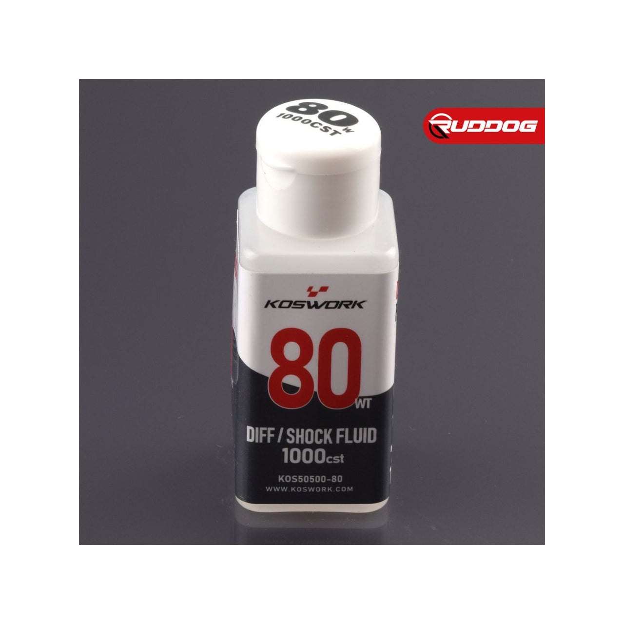KOS50500-80 - Koswork 80WT 1000cst 70ml Diff/Shock Fluid
