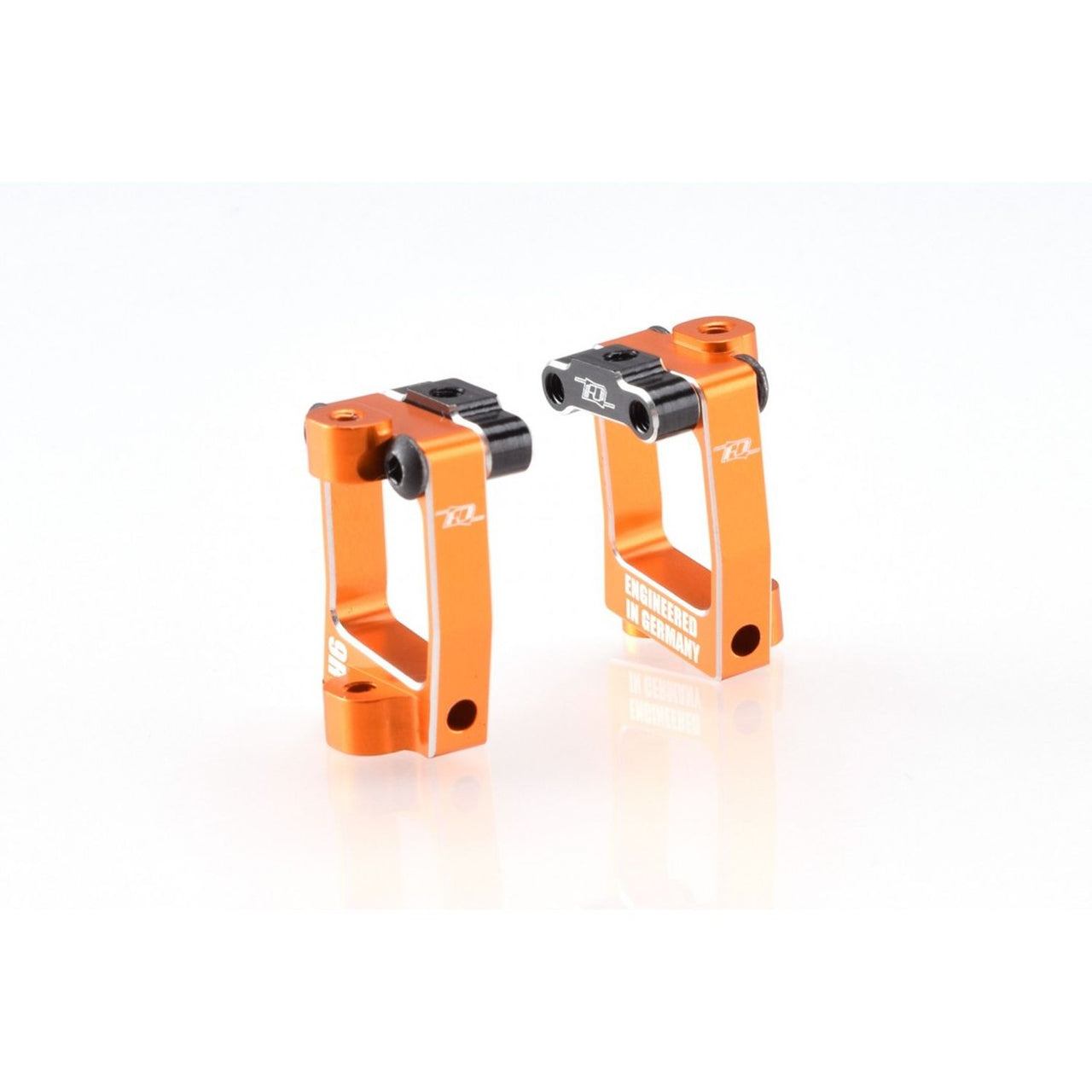 RDRP0355-9-ORA - Revolution Design XB4 Aluminium Caster Block 9°