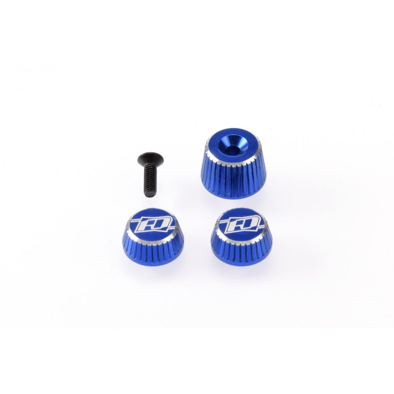 RDRP0501-BLU - Revolution Design M17 Dial and Nut Set (blue)