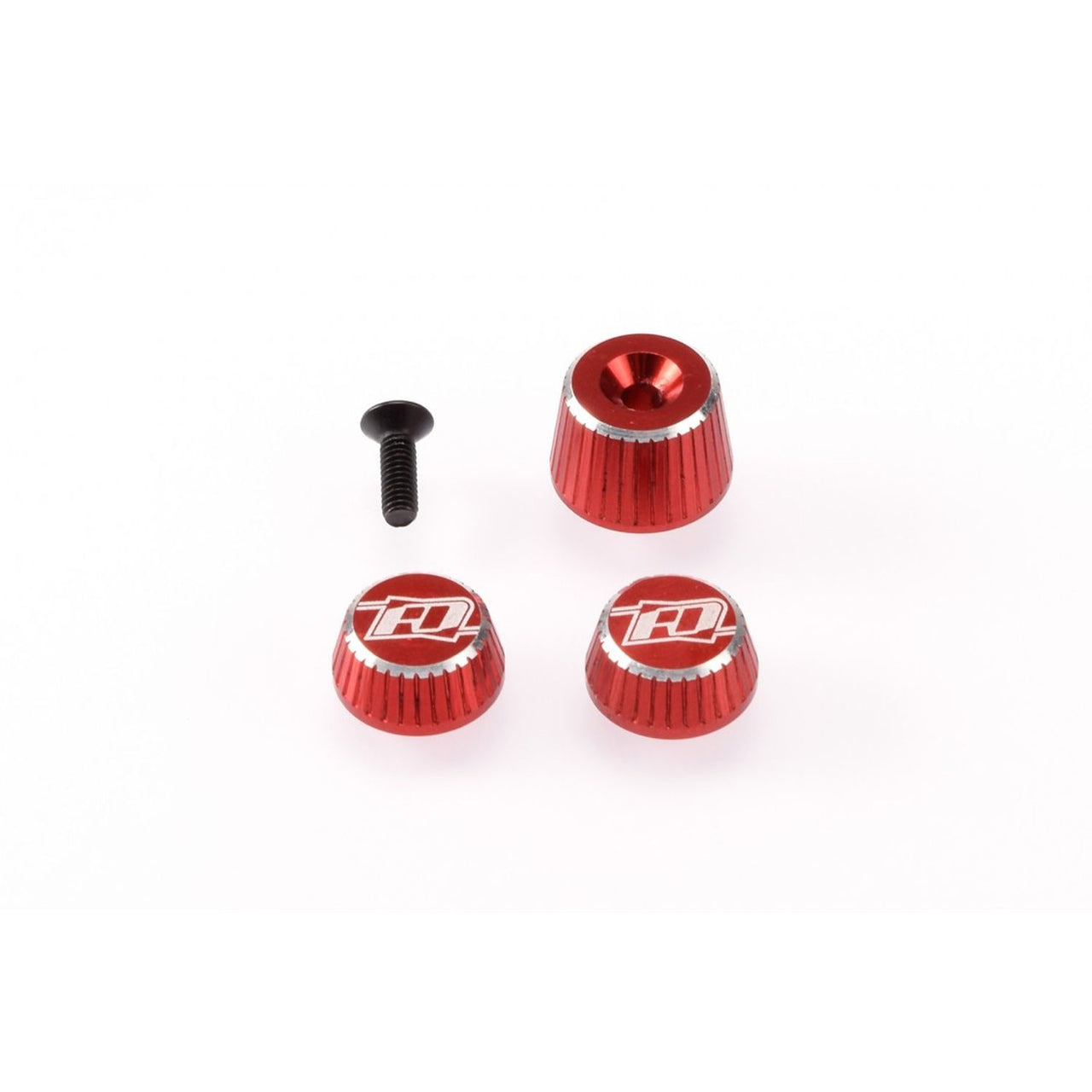 RDRP0501-RED - Revolution Design M17 Dial and Nut Set (red)