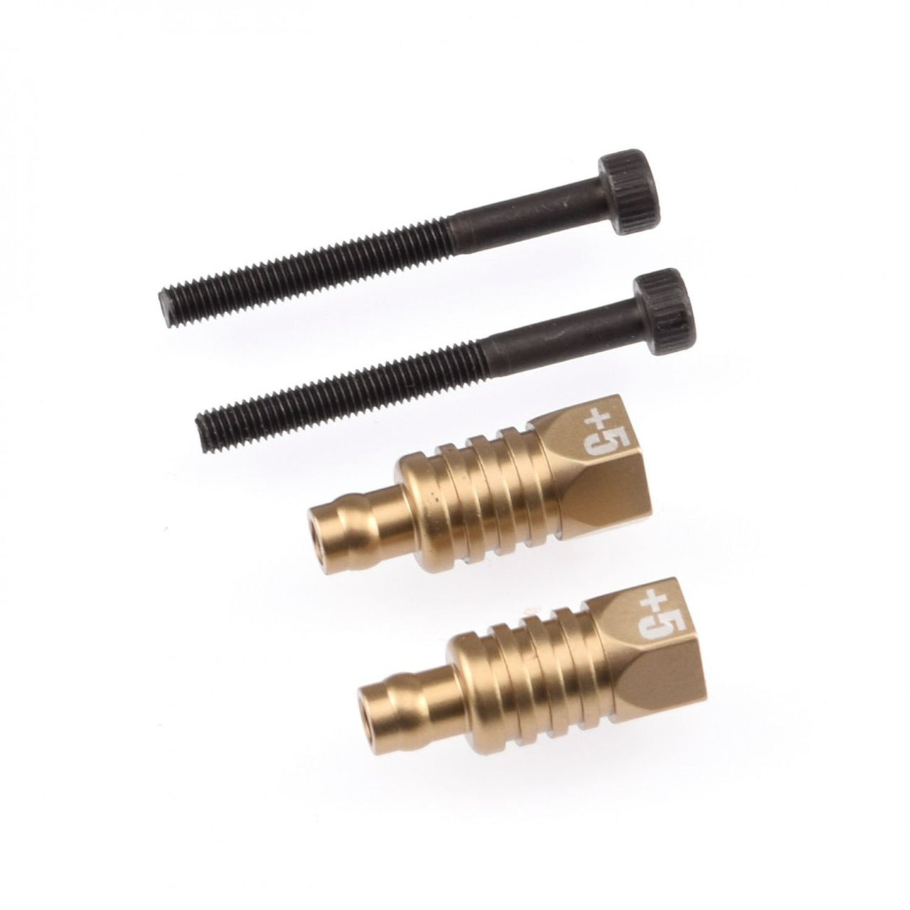 RDRP0527-RE - Revolution Design RC8B4 | RC8B3.2 +5mm Aluminium Rear Shock Mount Set