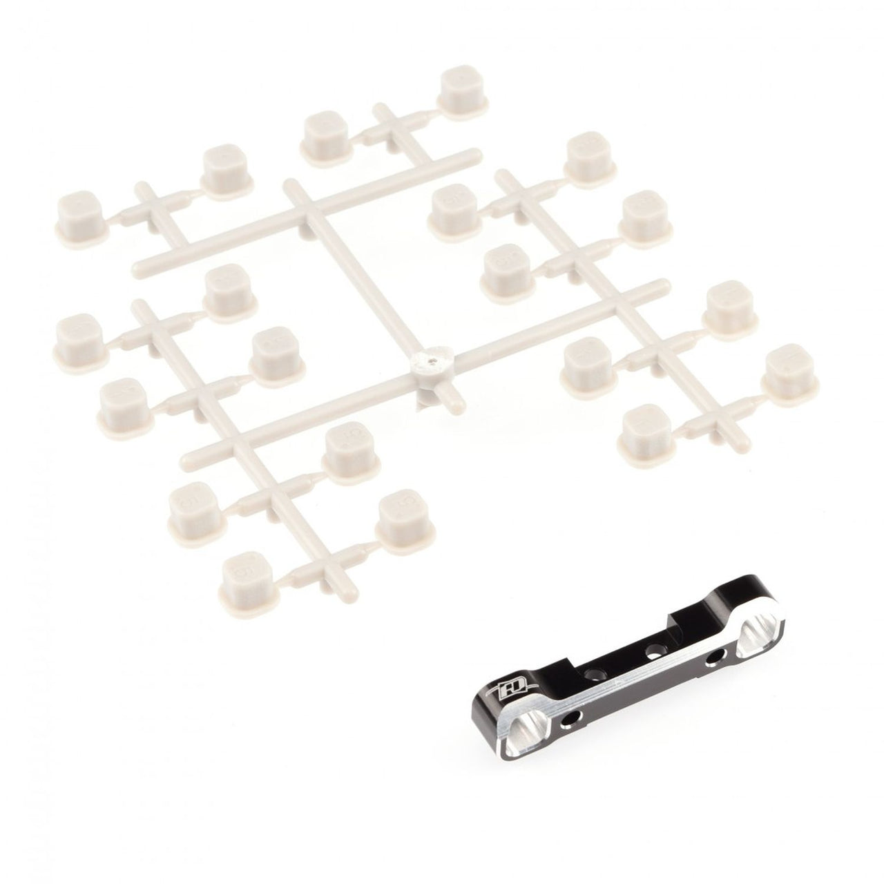 RDRP0566 - Revolution Design DR10 | RB10 | ProSC10 Aluminium Suspension Mount with Inserts