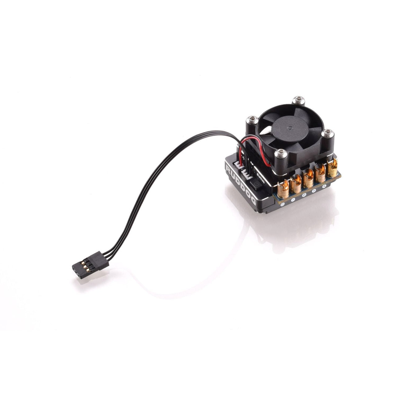 RP-0073-120 - RUDDOG ESC RX Cable Black 120mm (fits RXS and others)