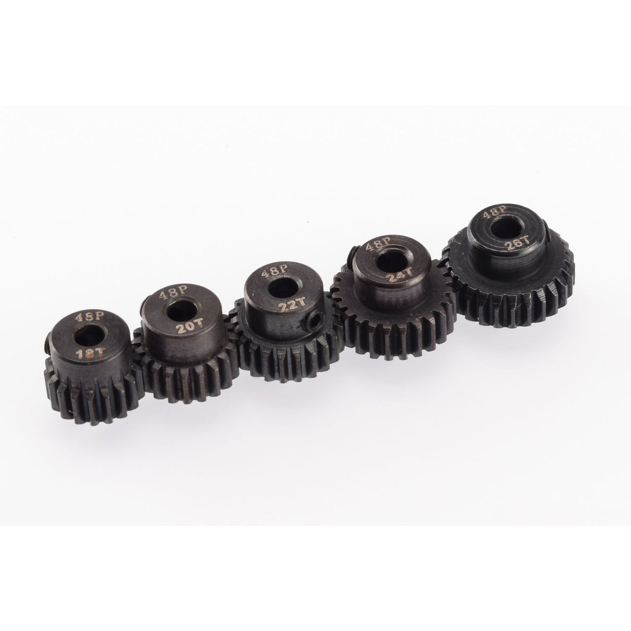 RP-0130 - RUDDOG 48dp Steel Pinion 5-Pack Even (18,20,22,24,26T)