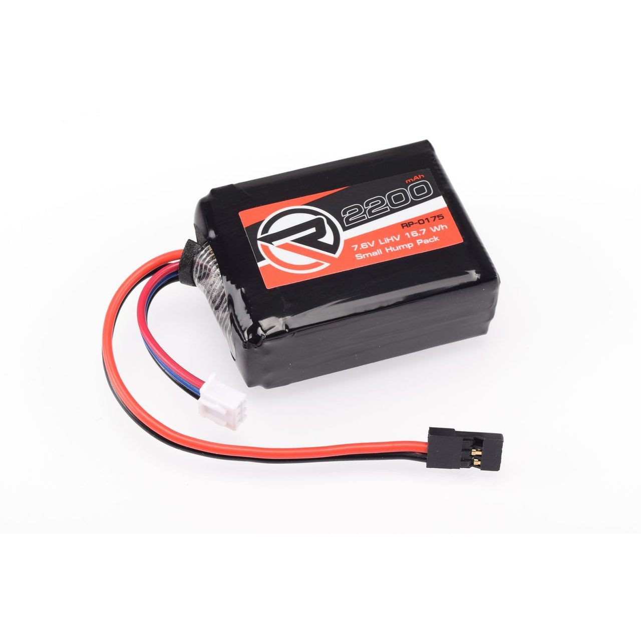 RP-0175 - RUDDOG 2200mAh 7.6V LiHV RX Small Hump Pack (Fits HB/TLR)