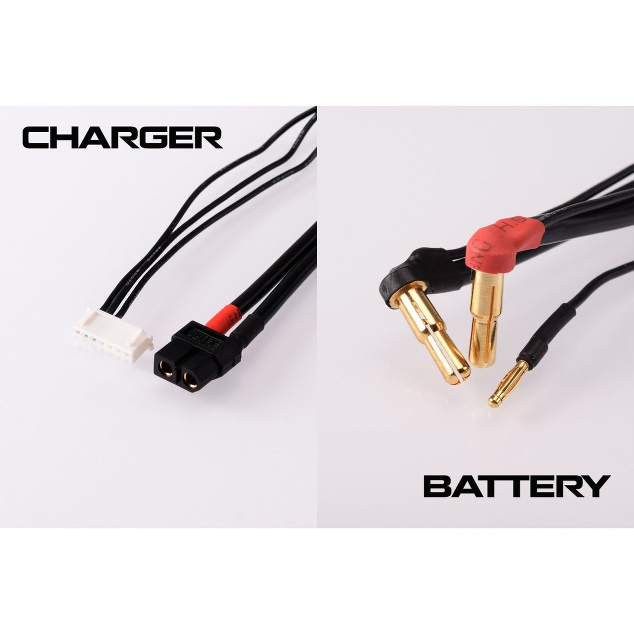 RP-0221 - RUDDOG 2S Charging Lead 30cm (4/5mm,2mm)(7PIN-XH,XT60)