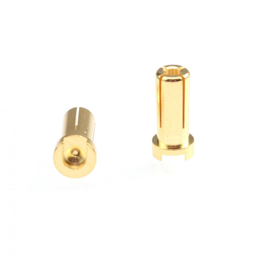 RP-0264 - RUDDOG 5mm Gold Plug Male 14mm (2pcs)