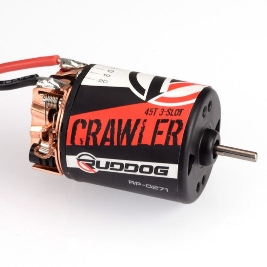 RP-0271 - RUDDOG Crawler 45T 3-Slot Brushed Motor