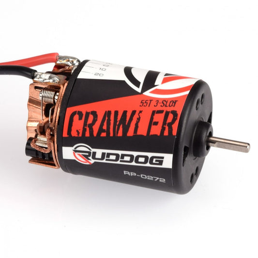 RP-0272 - RUDDOG Crawler 55T 3-Slot Brushed Motor