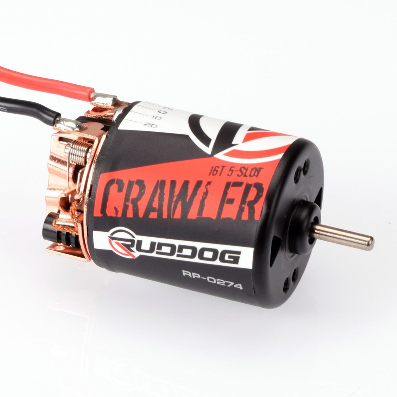 RP-0274 - RUDDOG Crawler 16T 5-Slot Brushed Motor