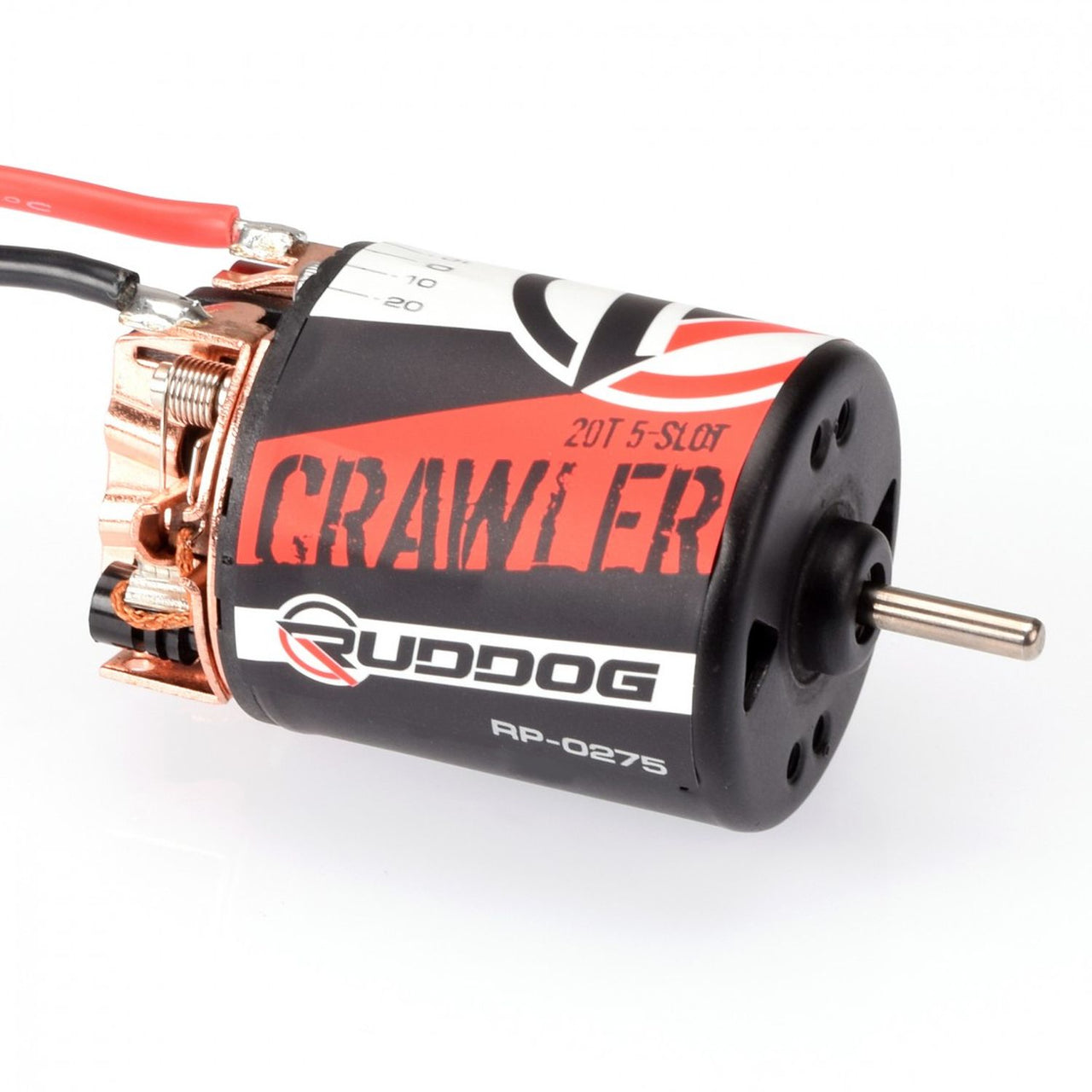 RP-0275 - RUDDOG Crawler 20T 5-Slot Brushed Motor