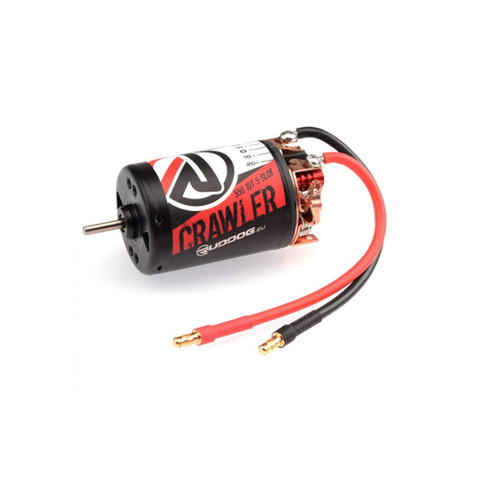 RP-0278 - RUDDOG Crawler 550 10T 5-Slot Brushed Motor