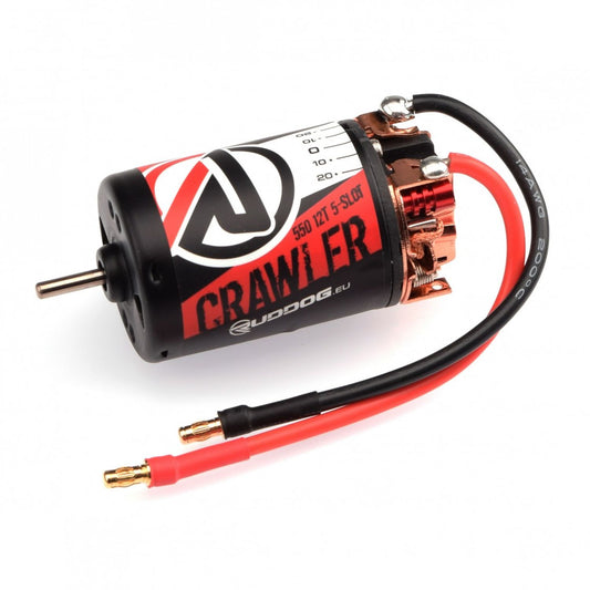 RP-0279 - RUDDOG Crawler 550 12T 5-Slot Brushed Motor