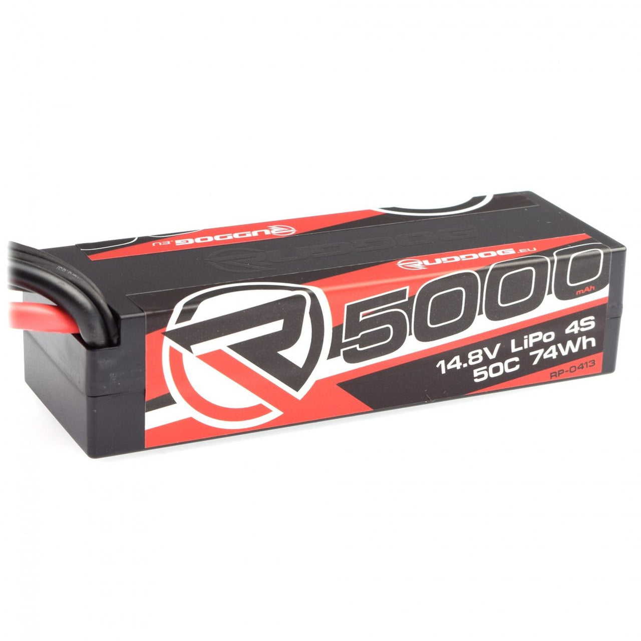 RP-0413 - RUDDOG 5000mAh 50C 14.8V LiPo Stick Pack Battery with XT90 Plug