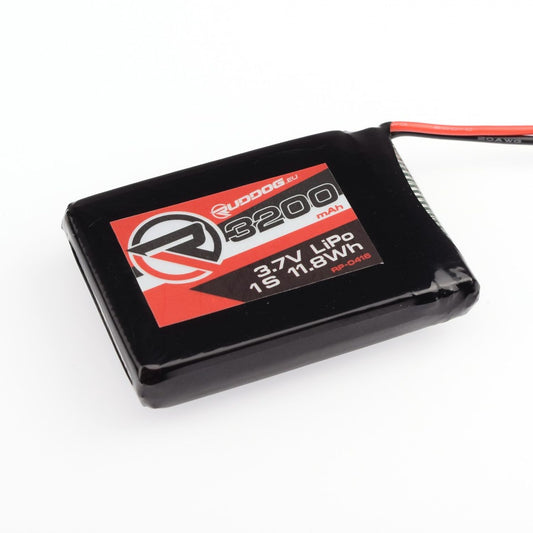 RP-0416 - RUDDOG 3200mAh 3.7V MT-5 | MT-44 LiPo Transmitter Battery Pack