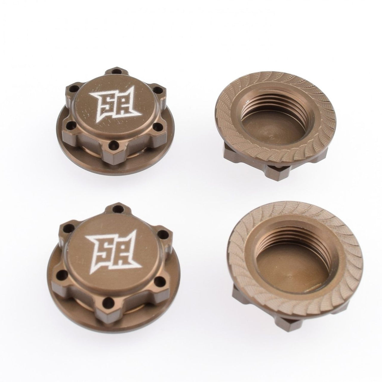 SR-SW0029 - Sweep Racing 17mm Wheel Nuts Gray - 4pcs