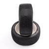 SR-SWPW-316SXP - Sweep Racing WHIPS Silver (Ultra soft) X Pre-glued tires / white wheels - 4pcs