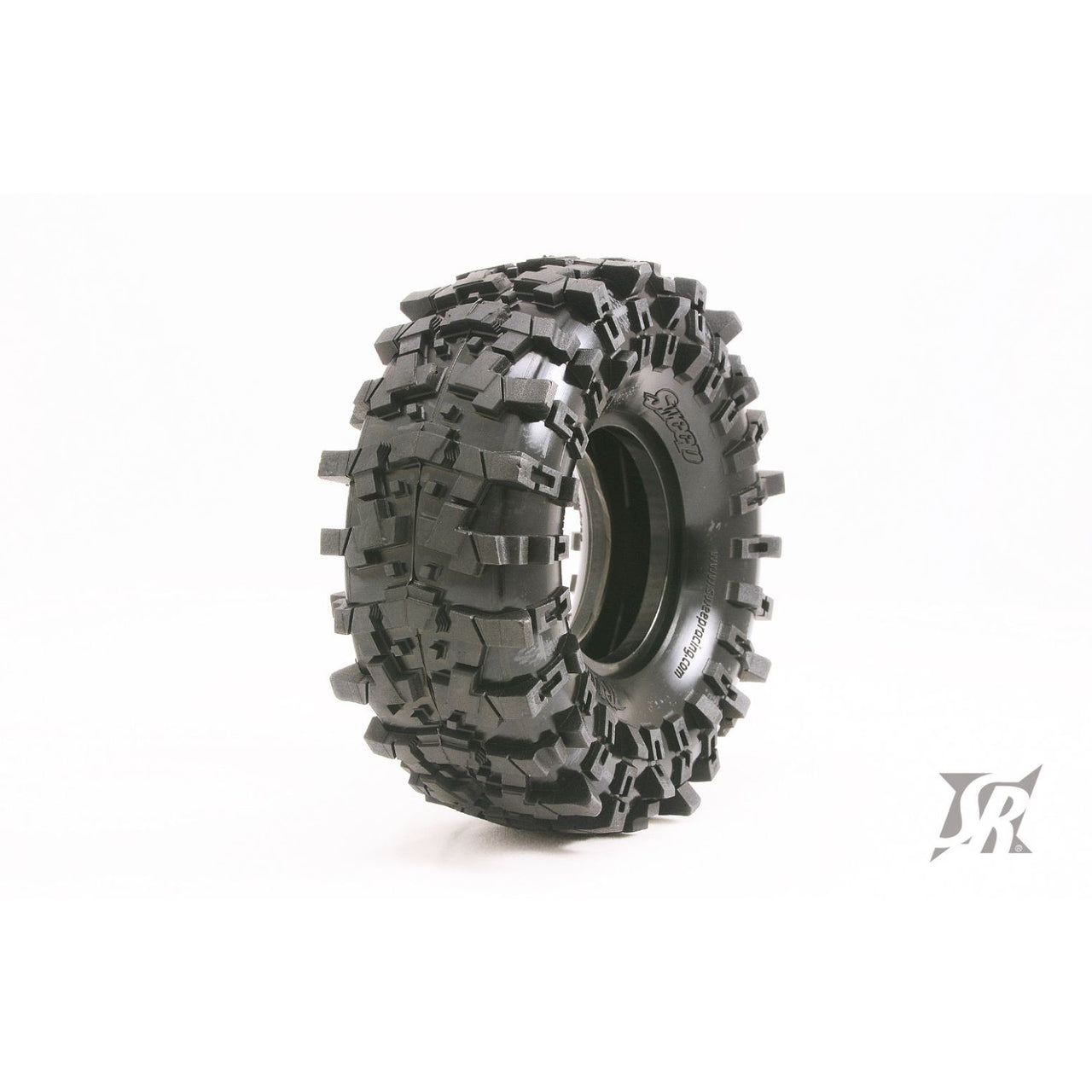 SR-TR19G - Sweep Racing TRILUG Rock Crawler 1.9&quot; tires Gold compound (Super Soft) w/ inserts - 2pcs