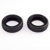 SW-134YN - Sweep Racing TAPER PIN WIDE 4WD Front Yellow long wear compound (Medium) 1/10 Astro turf / Carpet tires (Only tires) - 2pcs